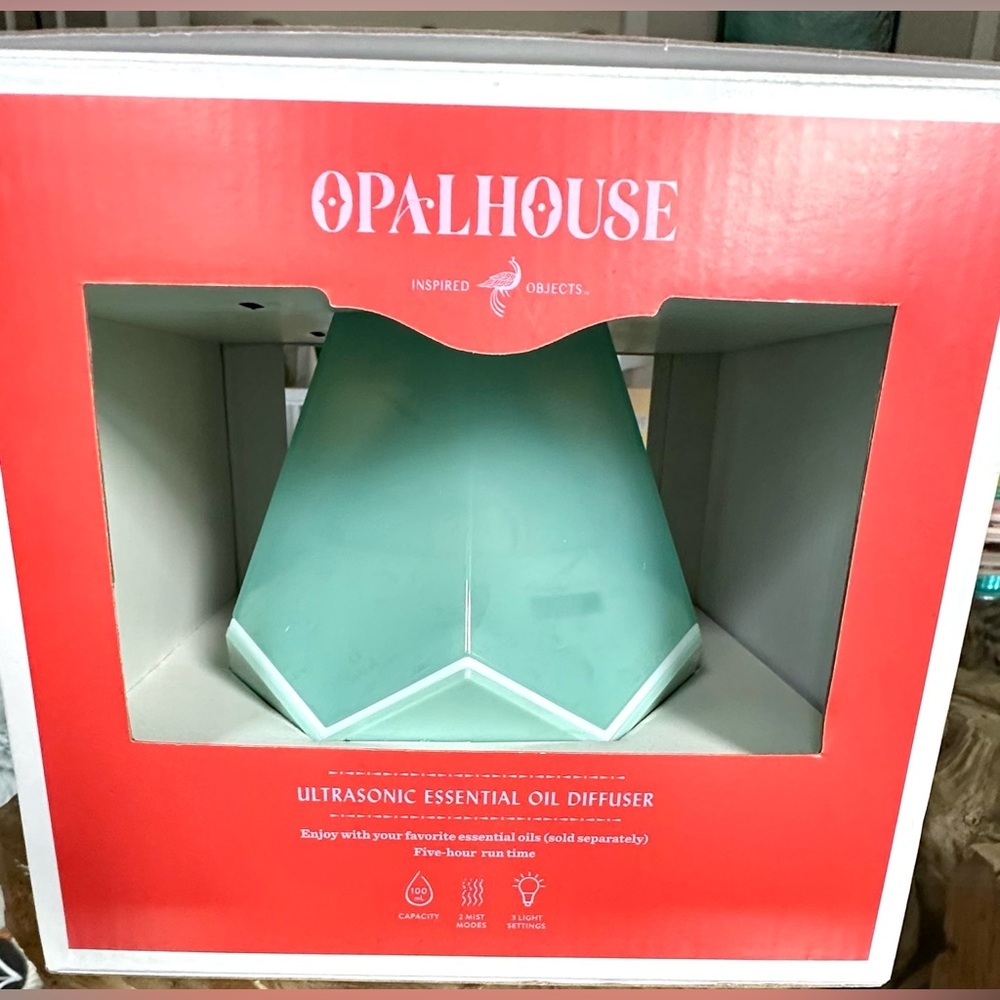 ‼️RARE‼️🎸Opalhouse🎸🔥NWT🔥 Essential Oil Diffuser Small Tapered Gemcut